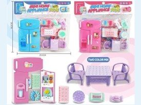 Set de heladera y accesorios 
